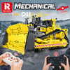 1988pcs Reobrix 22001 Mechanical D11 Bulldozer with power pack