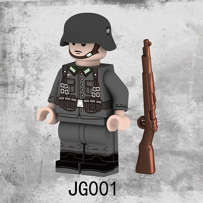 JG001-004 Military minifigures