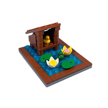 MOC duck shed duck pool duck lotus pond