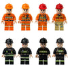 MOC professional minifigure Firemen