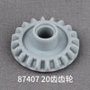 20pcs Cada 87407（4558690）Gear 20 Tooth Bevel with Pin Hole technic parts