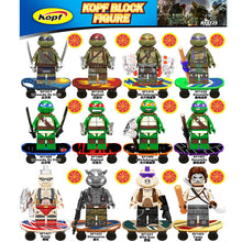 KF6125 Teenage Mutant Ninja Turtles minifigures