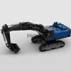 3944pcs MOC43636 Electric Remote Control Model Assembly for Excavator Engineering Vehicle