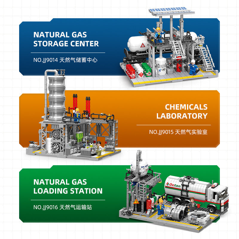 JIESTAR Chemical factory series Natural Gas Storage Center & Natural Gas Filling Station & chemical laboratory