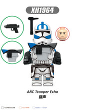 X0344 star wars series clone minifigures