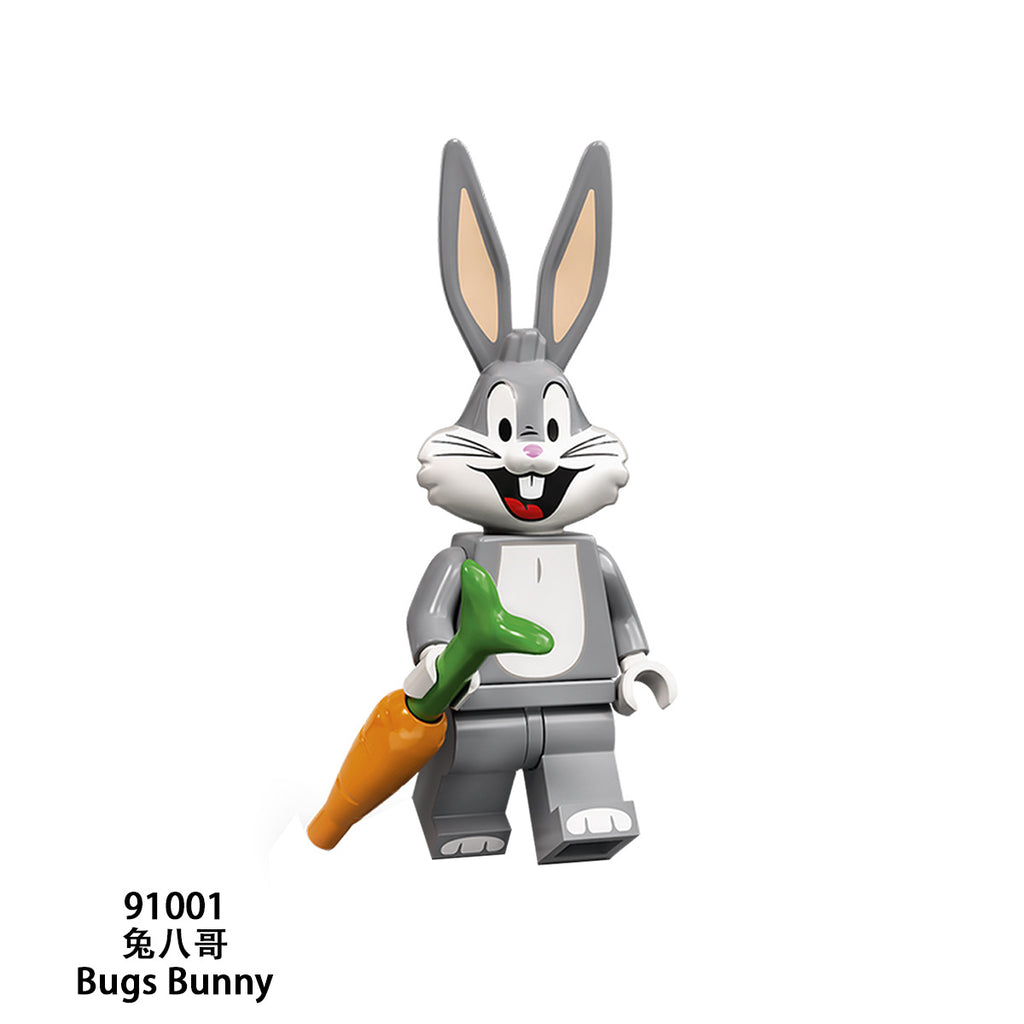 Anime Series Bugs Bunny Duffy Duck Minifigures 91001-91006