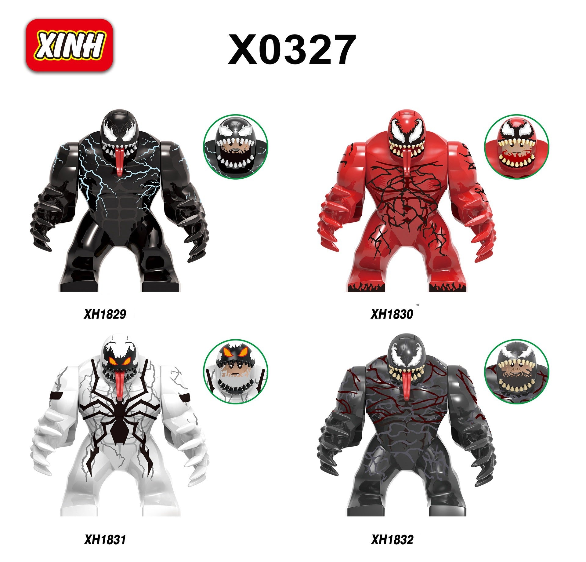 X0327 superhero series Big Minifigures – Joy Bricks