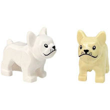 2pcs 29602 puppy bulldog animal