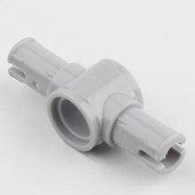 100pcs Cada 87082 Pin 3L with Friction Ridges and Center Pin Hole technic parts