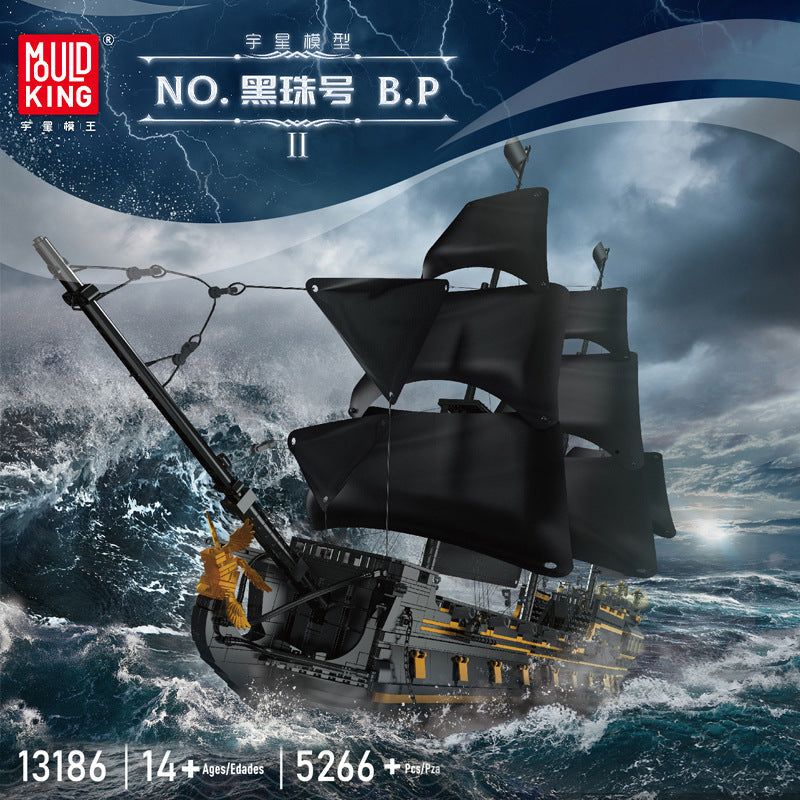 5266PCS Mouldking 13186 Black Pearl Pirate Ship Ⅱ – Joy Bricks