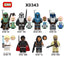 X0343 star wars series boba luke carla minifigures