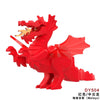 DY509-516 Medieval Fire Dragon Medieval Castle Lion King Knight Mount Minifigure