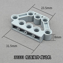 10pcs Cada 32333 Technic Pin Connector Block 1x5x3