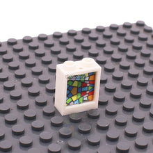 MOC parts Compatible with 60592+60601 accessories 1x2x2 glass window glass wall