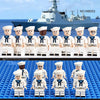 8pcs  Navy minifigures M8053