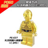 PG633 Star Wars Darth Vader Darth Maul mini figures