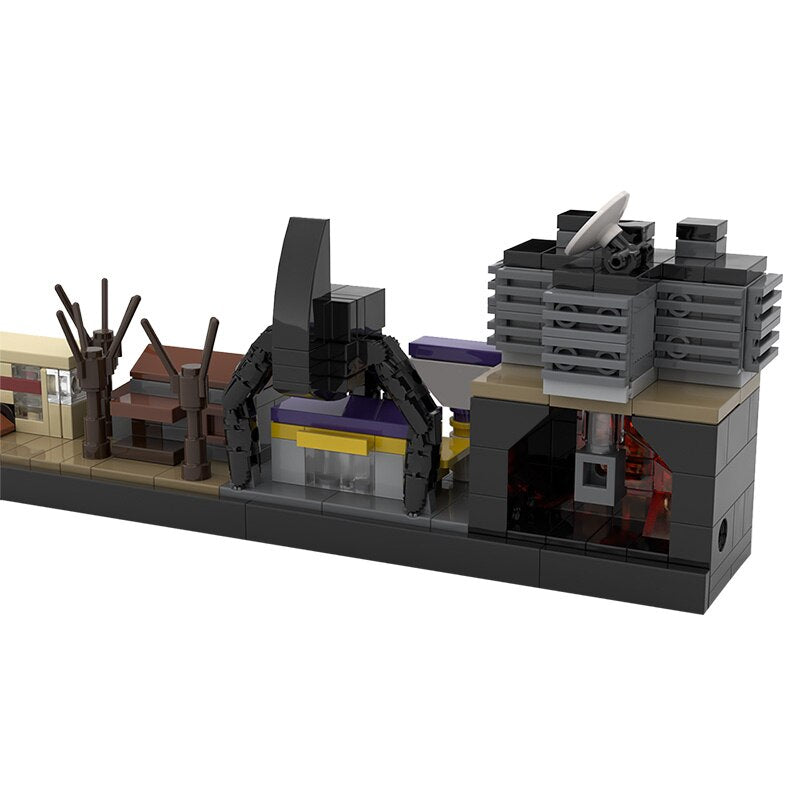 MOC Stranger Things Skyline Architecture C4363