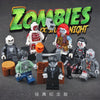 TBS23-28 6pcs/set Zombie Halloween Jack Skellington Ghost Horror Figures Halloween