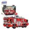 XB03028 03029 03030 03031 Technic Xingbao City Fire Truck The Rescue Vehicle Sets Building Ladder