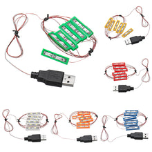 Universal DIY LED Lighting Brick Kit for Lego MOC Toy Bricks Toy with USB Port 6 Color Lighting Kit