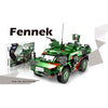 692pcs xb06053 Fennek Wheeled Armored Reconnaissance Vehicle