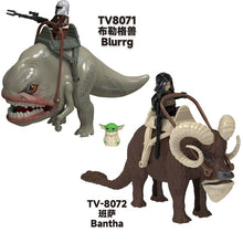 TV8071 TV8072  Star Wars Series Bullag Beast Minifigures