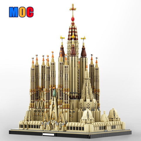Sagrada Familia MOC Building Set Compatible with LEGO
