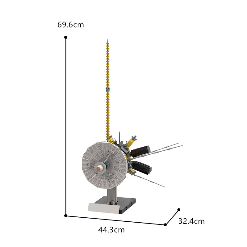 2096PCS MOC-68234 Cassini Huygens scale 1:12