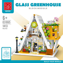1413pcs 031065 XMORK Flower Shop