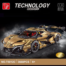 3668+PCS TGL T5012C Apollo Gold Chrome Edition Car