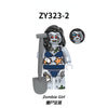 ZY323 Halloween Cemetery Zombie Minifigures