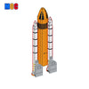3731PCS MOC-75461 Rocket Space Shuttle Vertical Stand for Space Shuttle Discovery