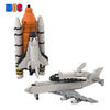 233PCS MOC-35336 Space Shuttle Carrier Aircraft and Rockets