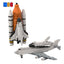 233PCS MOC-35336 Space Shuttle Carrier Aircraft and Rockets