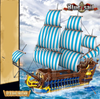 3265PCS MORKMODEL 031011 Blue Sail Pirate Ship