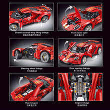 3056 pcs TGL Supercar 1:8 Available for purchase PF T5042A-T5042B