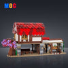 (Gobricks version) 800pcs+ MOC medieval agricultural market architecture in Europe