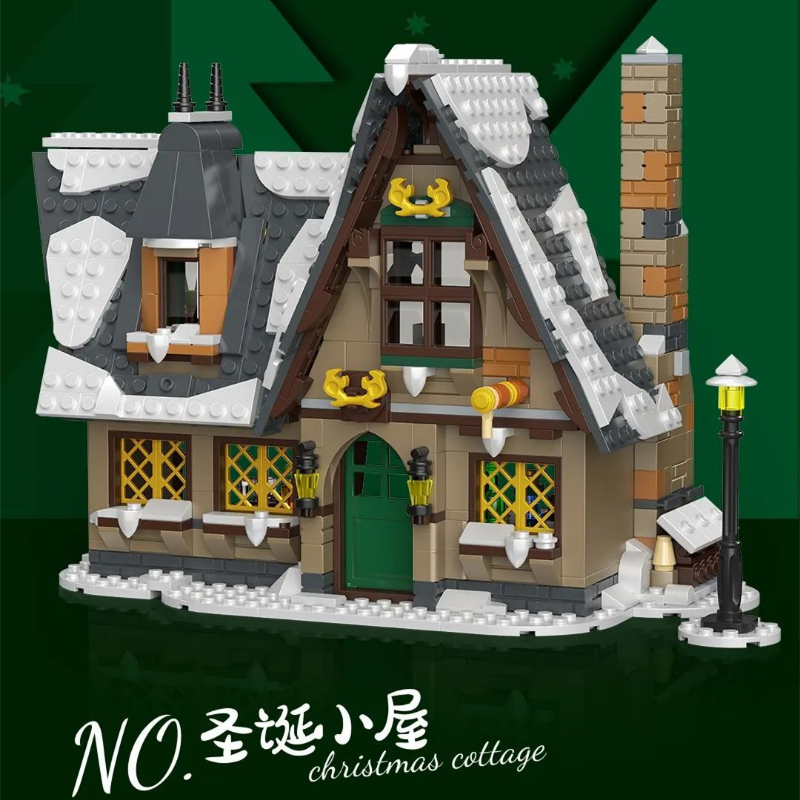766PCS 16049 MOULDKING Christmas Cottage
