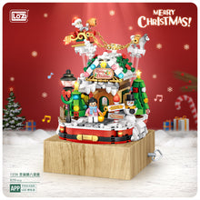 LOZ 1237 1238 Christmas Series Music Box(MINI BRICKS) MINI Bricks