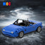 (Gobricks version) 1352pcs MOC-27076 1989 Eunos Roadster / Mazda MX-5 / Mazda Miata - Blue