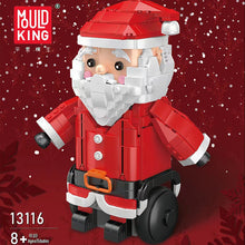 666pcs 13116 MouldKing Santa Claus Programmable remote control electric version
