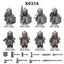 X0314 Medieval series minifigures