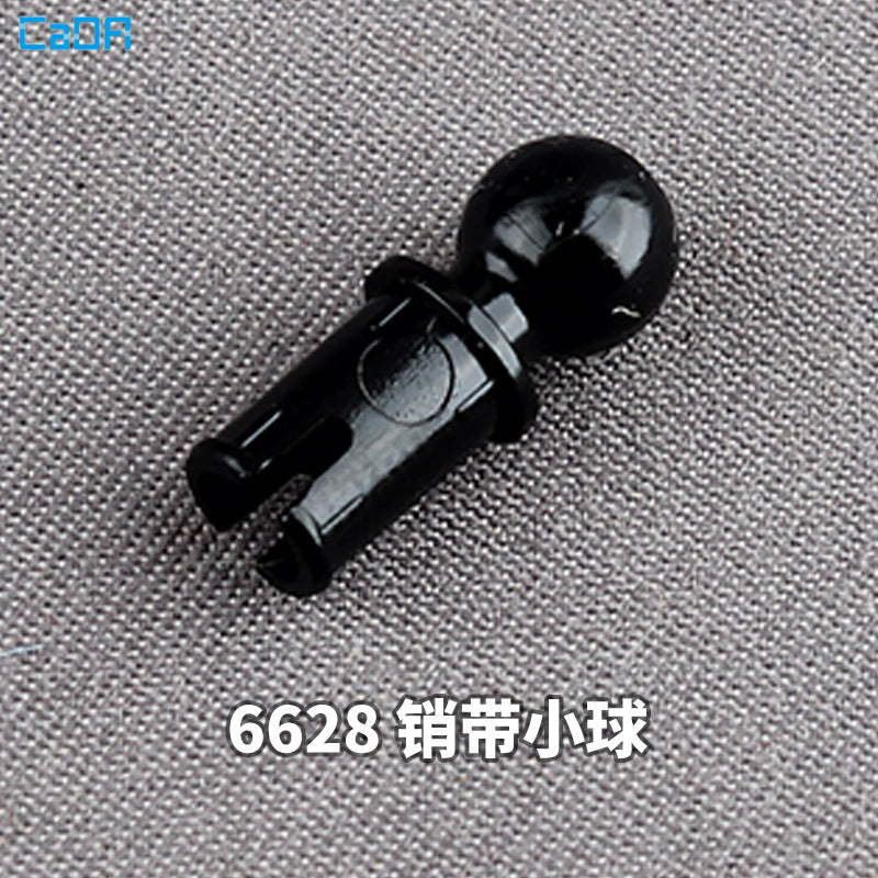 100pcs Cada 6628 1x2  Pin with Friction Ridges and Tow Ball technic parts