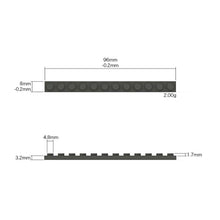 10 pcs 1*12 plates MOC bricks 60479