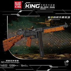 1208 Pcs MOULDKING 14022 Tompson Submachinegun – Joy Bricks