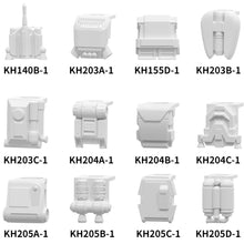 Minifigures Accessories KH140B-1 white backpack DIY