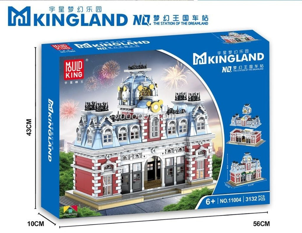 3132pcs  MOULDKING 11004 The Station of The Dreamland