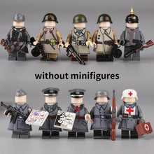WW2 Military Soldier helmet  Minifigure Weapon Accessories