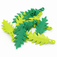 10pcs 8*3 palm leaf MOC bricks 6148