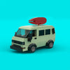 244PCS MOC-101026 Stranger Things Surfer Boy Pizza Van